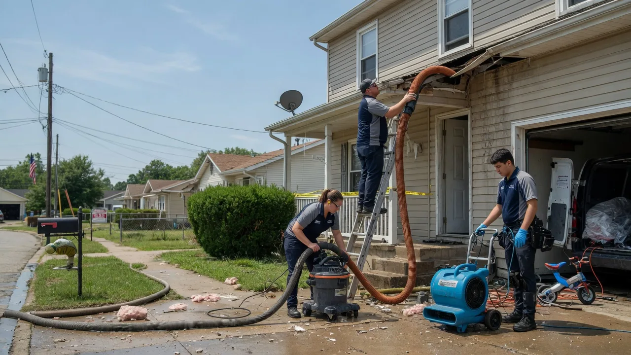 Water Damage Restoration in Burnt Cabins, PA near me